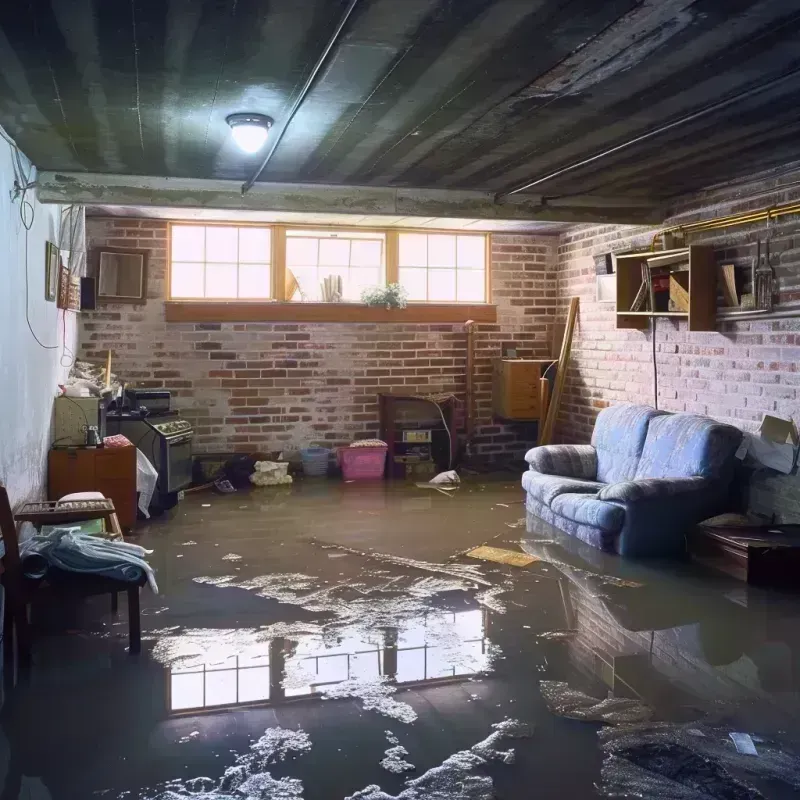 Flooded Basement Cleanup in North Hills, CA